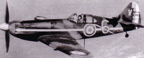 Pierre Le Gloan with his Famous D.520 '6' in full summer markings