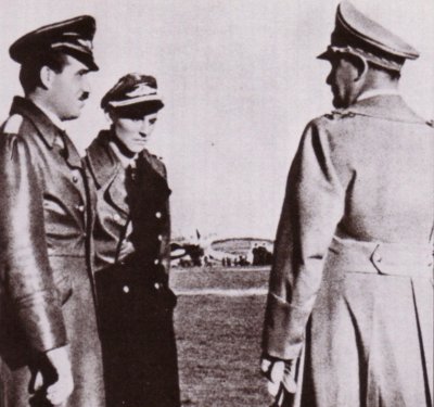 Hartmann. Galland and Goring January 1945.